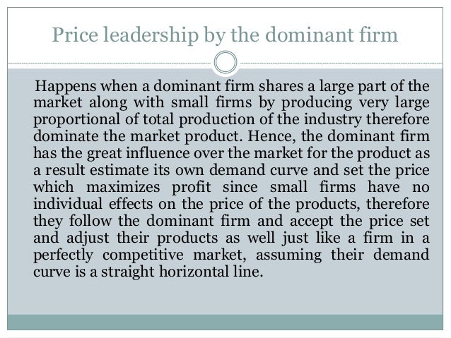 dominant price leadership Zemblabnnvaranl. dominant price leadership Zemblabnnvaranl.