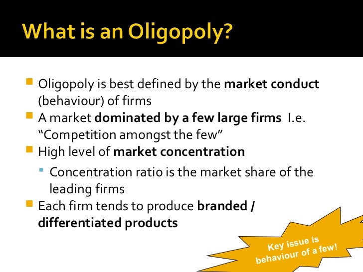 Oligopoly An Introduction