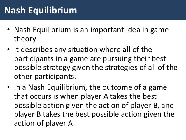 An equilibrium occurs in a game when a price equals ...