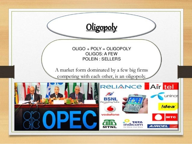 Oligopoly in telecom sector in india