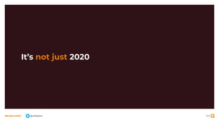 123
#BrightonSEO @olidigital
It’s not just 2020
 