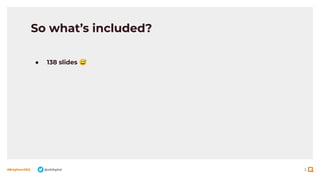 2
#BrightonSEO @olidigital
So what’s included?
● 138 slides 😅
 