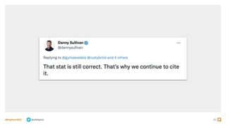 20
#BrightonSEO @olidigital
 