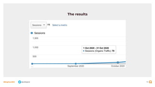 73
#BrightonSEO @olidigital
The results
 