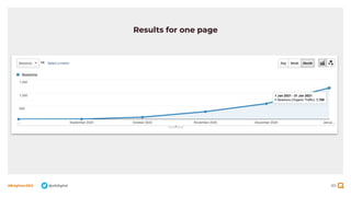 89
#BrightonSEO @olidigital
Results for one page
 