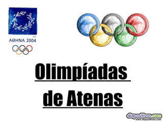 Olimpíadas  de Atenas 