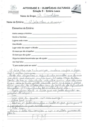 Férias nas BME 2008 - Olimpíadas Culturais