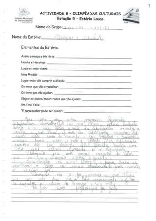 Férias nas BME 2008 - Olimpíadas Culturais