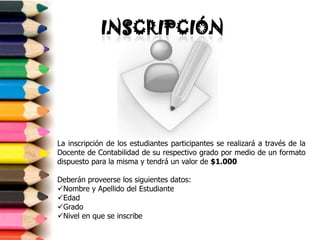 NIVEL INTERMEDIO: Estudiantes de Séptimo, Octavo y Noveno Grado