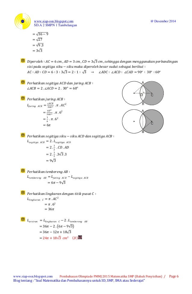 Soal Olimpiade Mipa Sd Primagama