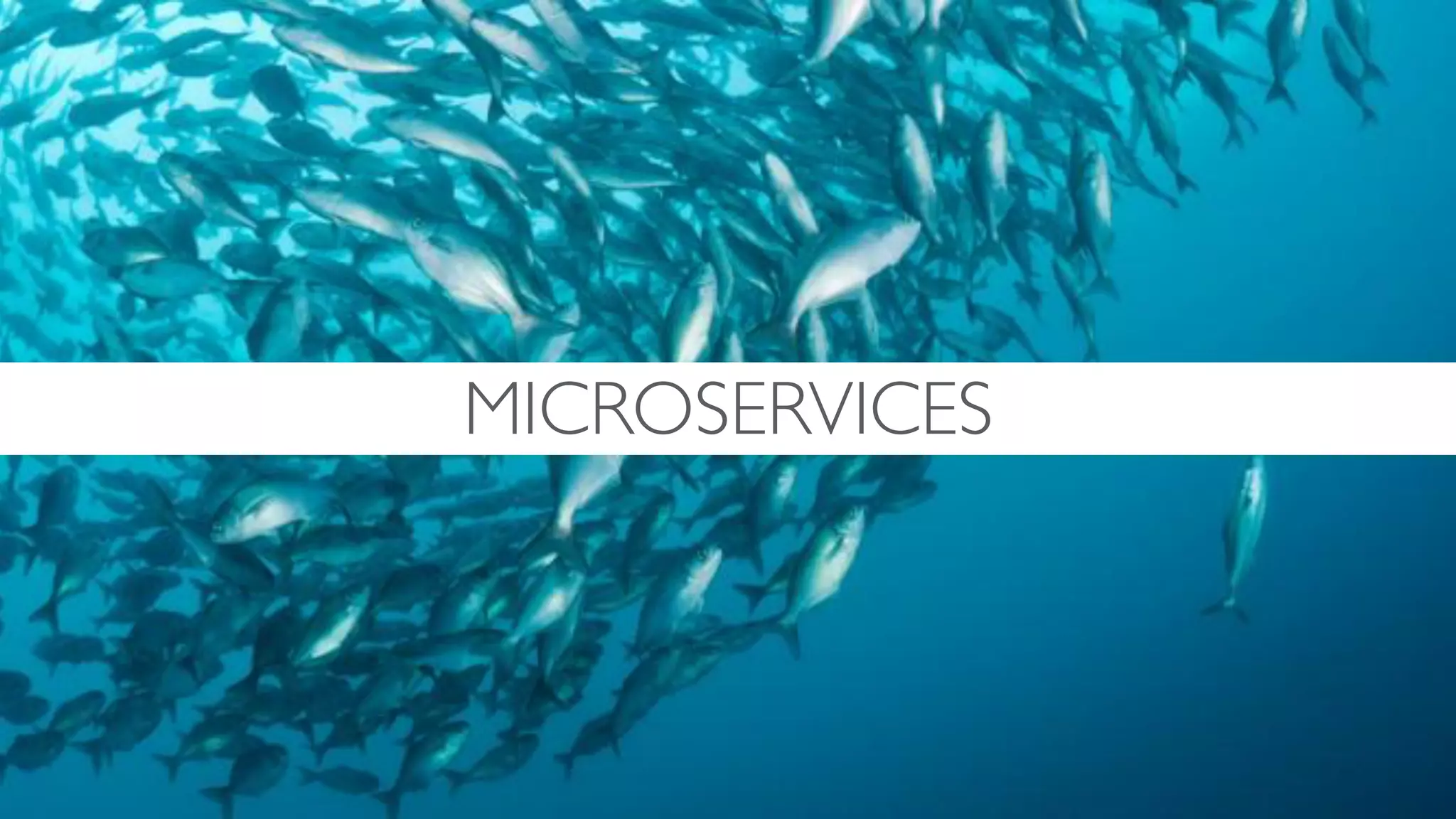 MICROSERVICES
 