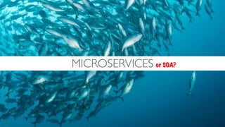 MICROSERVICES or SOA?
 