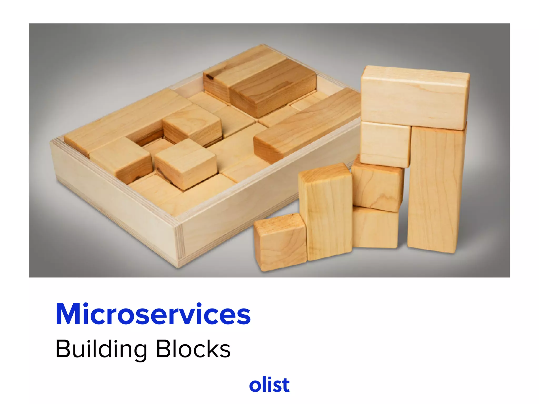 Microservices
Building Blocks
 