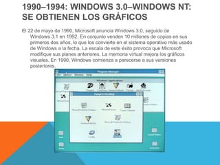 Windows In 1990 Windows y Linux | PPTX