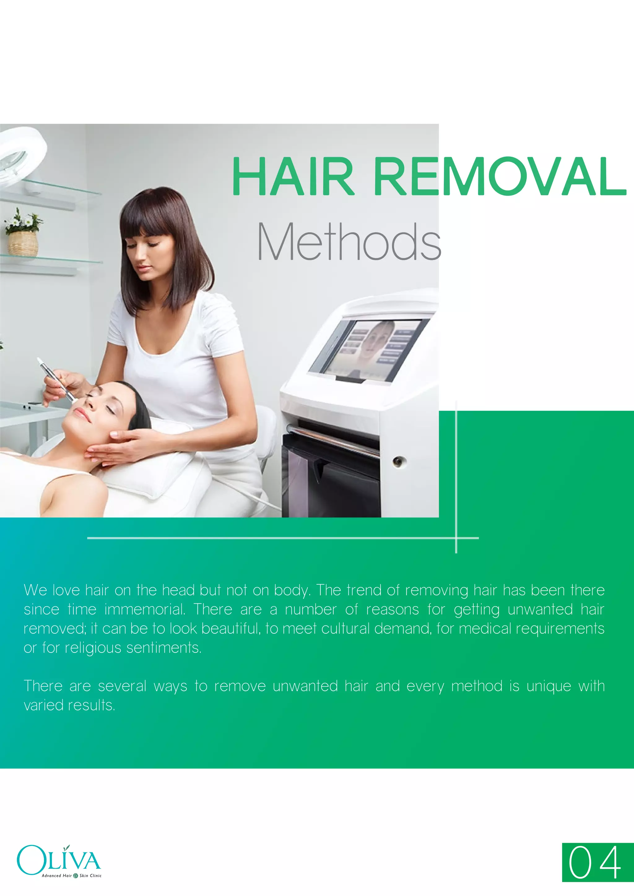 Laser Hair Removal Treatment - Oliva Clinic
