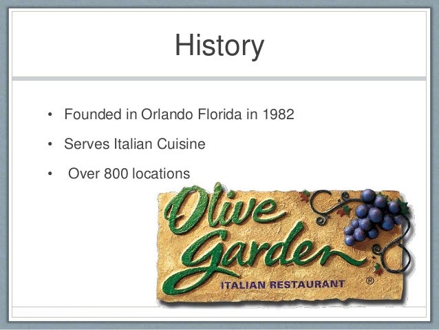 Olive Garden Final Presentation