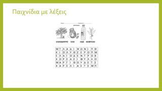 Παιχνίδια με λέξεις
 