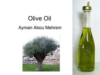 Olive Oil Ayman Abou Mehrem 