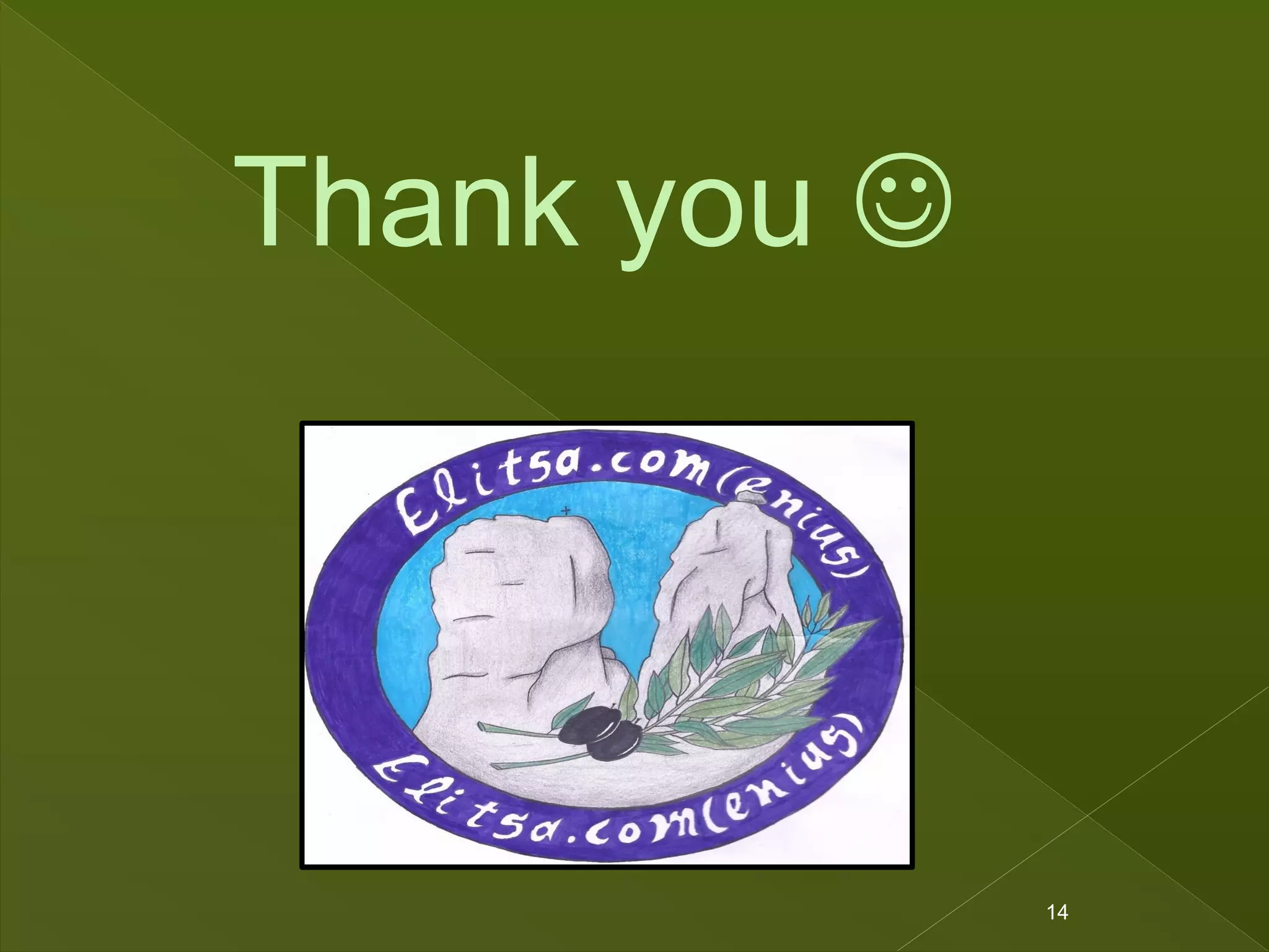 Thank you 




              14
 