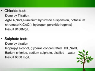 waste water treatment | PPTX