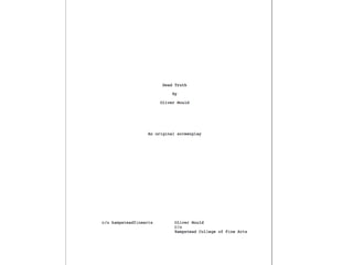 Oliver script