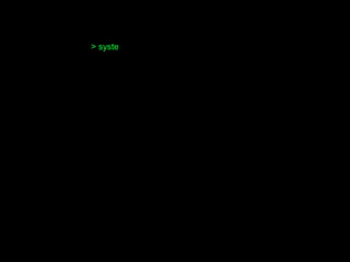 > syste
 