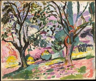 Olive Trees Henri Matisse 435x364