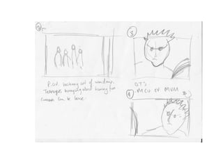 Story Board Olivia and Ali