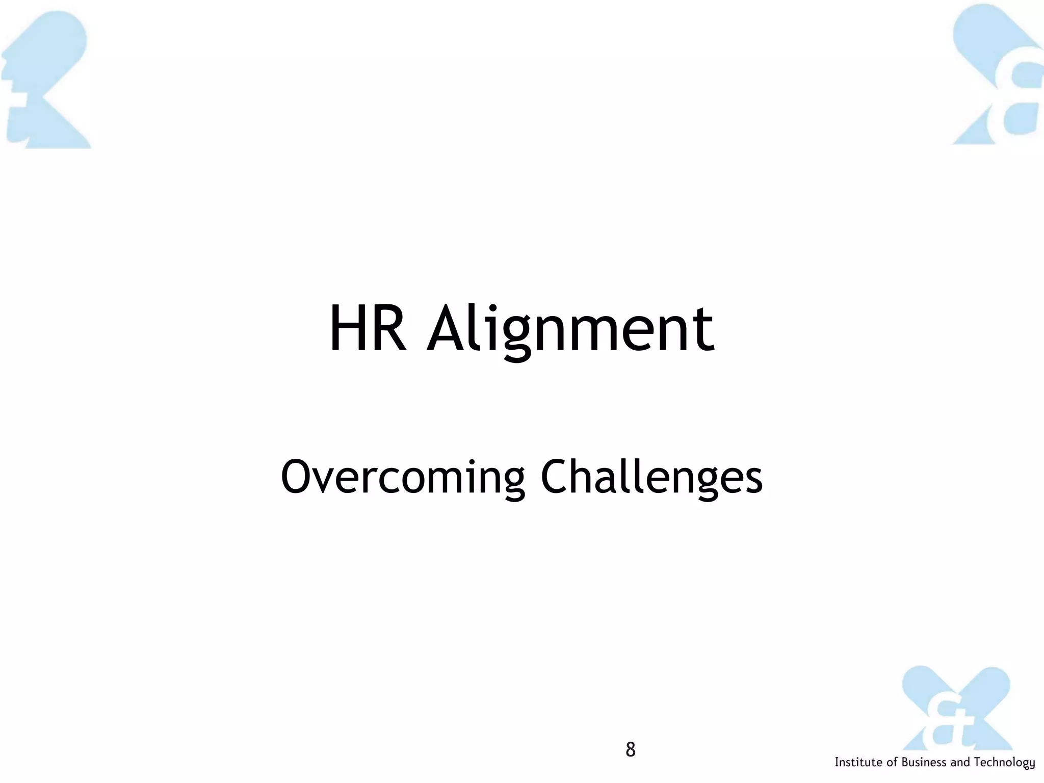 HR Alignment Overcoming Challenges 