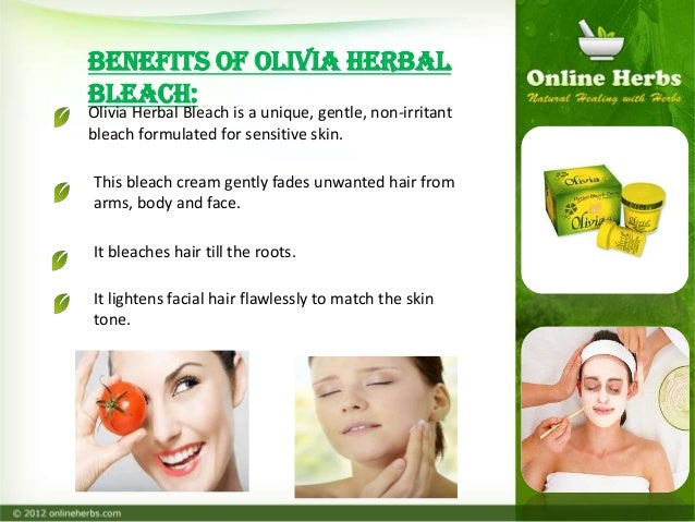 Olivia Herbal Bleach