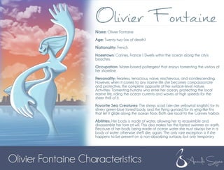 Olivier Fontaine Model  Biography & Designs: Stylizing Characters in 3D