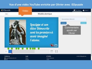 Vue d’une vidéo YouTube enrichie par Olivier avec EDpuzzle
Vidéo
Commentaire
ajouté par
Olivier
 