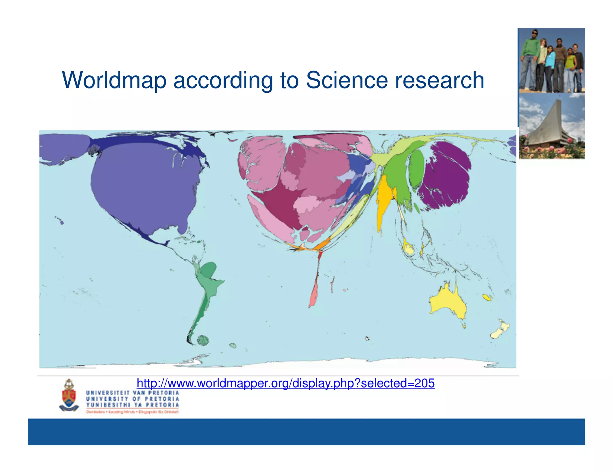 Worldmap according to Science research




      http://www.worldmapper.org/display.php?selected=205
 