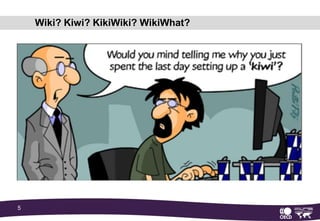 Wiki? Kiwi? KikiWiki? WikiWhat?