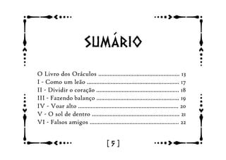 O livro dos oráculos