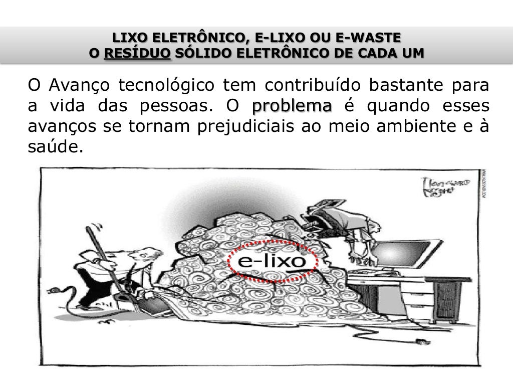 O lixo eletrônico e a logística reversa (dcc) O lixo eletrônico e a logística reversa (dcc)