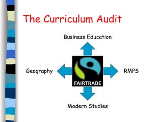 The Curriculum Audit Geography RMPS Modern Studies Business Education 