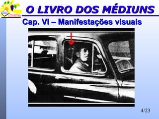 4/23
Cap. VI – Manifestações visuaisCap. VI – Manifestações visuais
O LIVRO DOS MÉDIUNSO LIVRO DOS MÉDIUNS
 