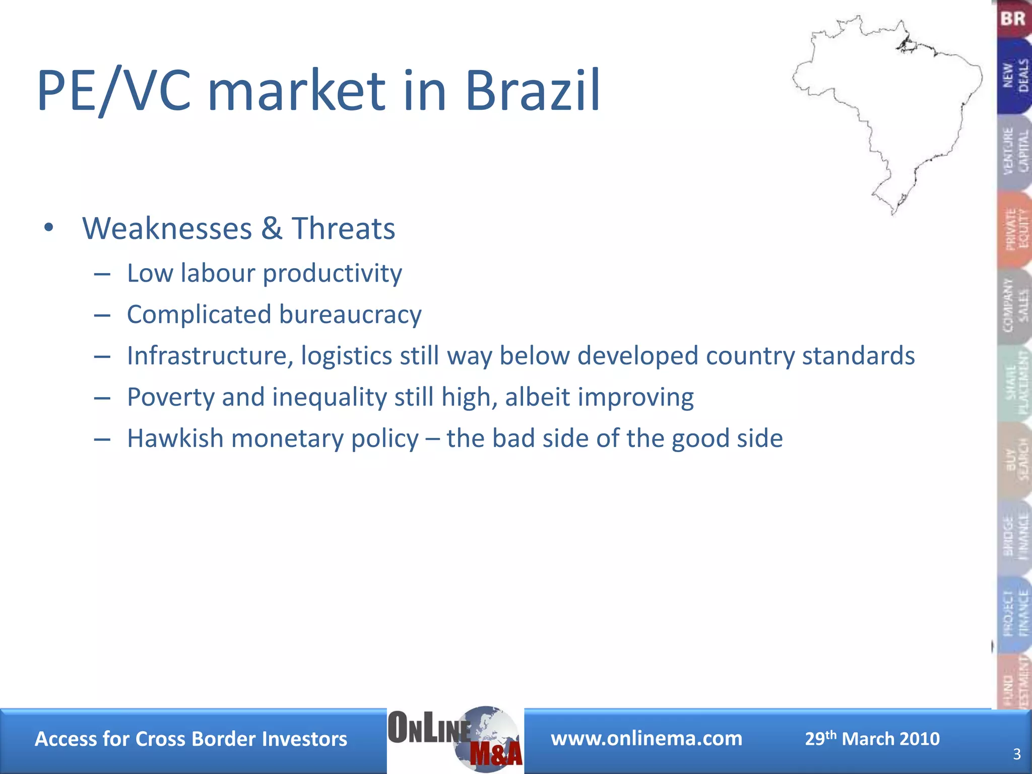 Abundance of private companies