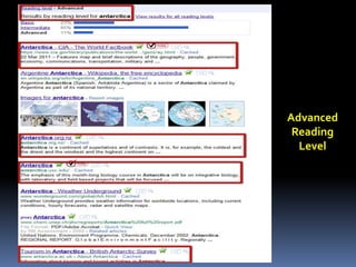 Advanced Reading Level