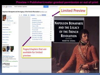 No Preview = copyright and/or in print