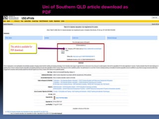 11. Google Scholarhttp://scholar.google.com.auUseful for senior students, but also TEACHERS higher level studiesDoesn’t search: Websites