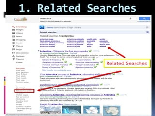 1. Related Searches