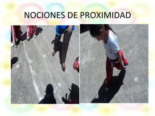 NOCIONES DE PROXIMIDAD
 