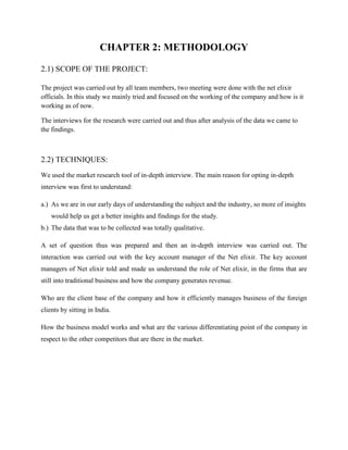 Pricing & Revenue Generation Model Of Net Elixir | DOCX | Search | Internet