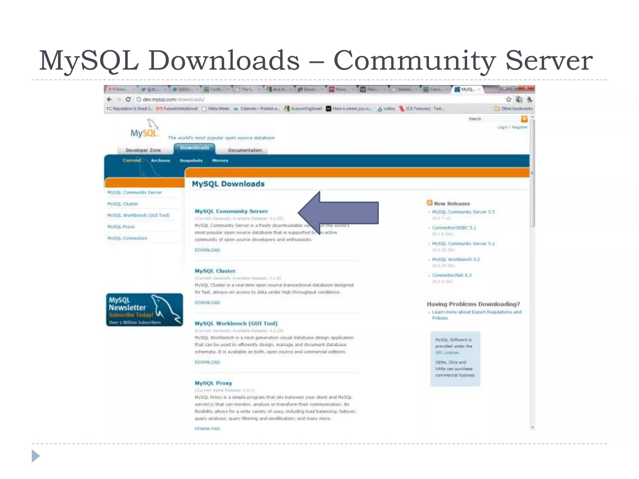 MySQL Downloads – Community Server