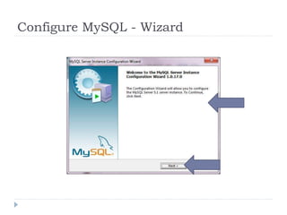 Configure MySQL - Wizard