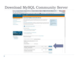Download MySQL Community Server