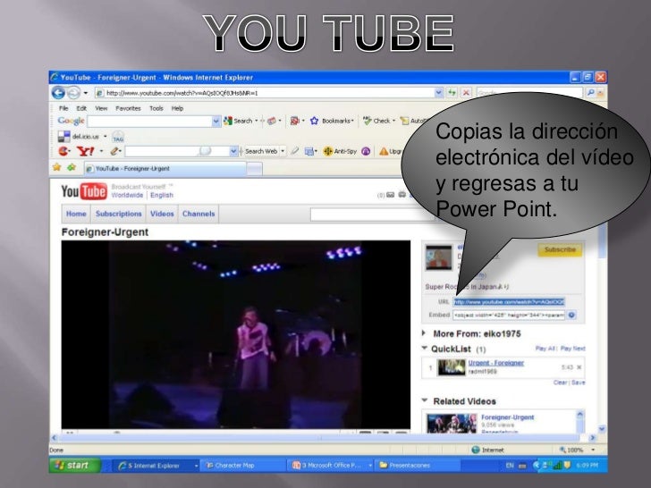 Como descargar videos de youtube para power point sin internet