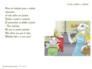 O lobo a cabra e cabrito | PPT